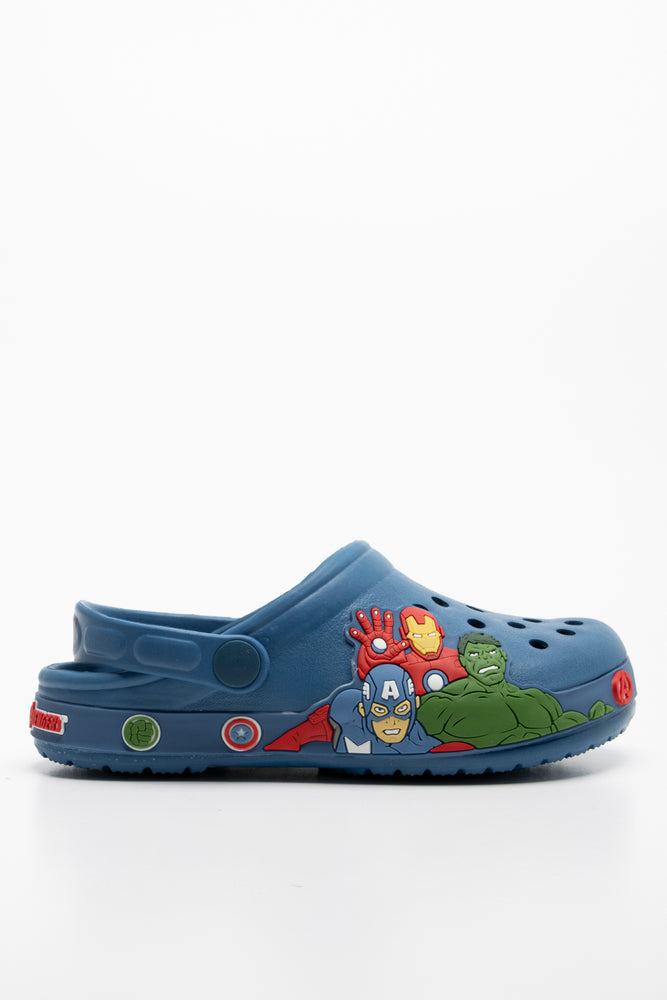 Avengers Clog Blue