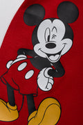 Mickey Mouse Golfer Pique Red (2)