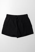 Black Parachute Shorts