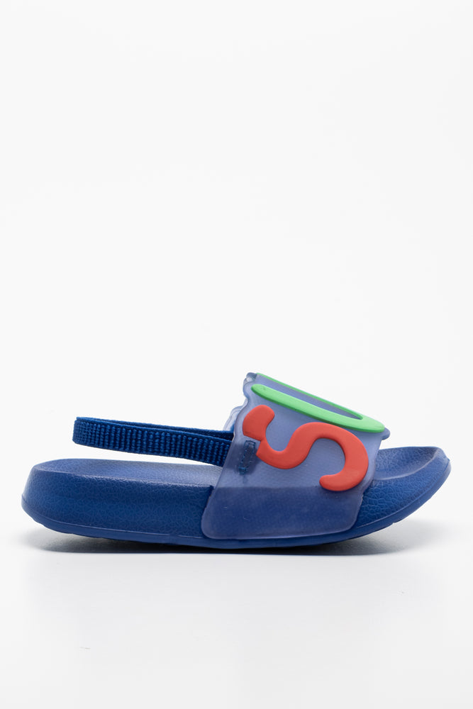 Rubber Slide Blue