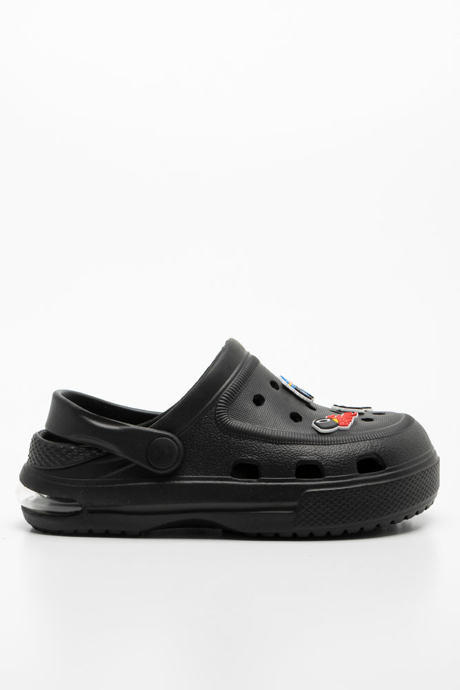 Light Up Clog Black