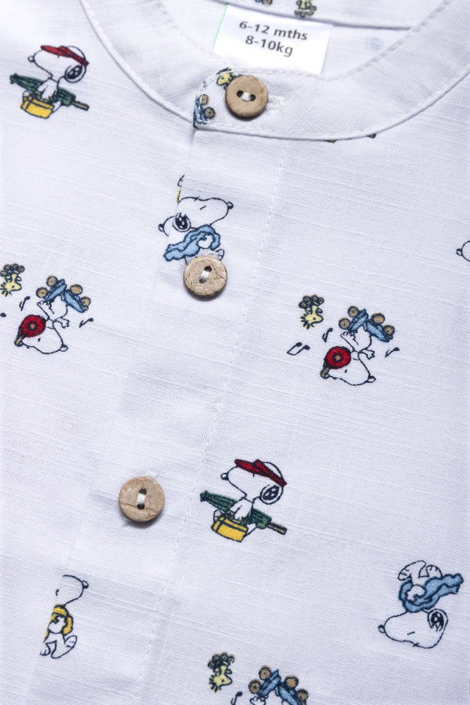 Snoopy Shirt White