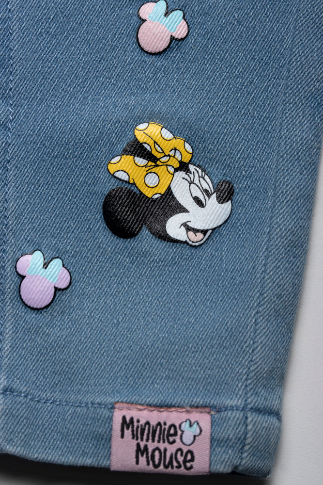 Minnie Mouse Jeggings Blue (1)