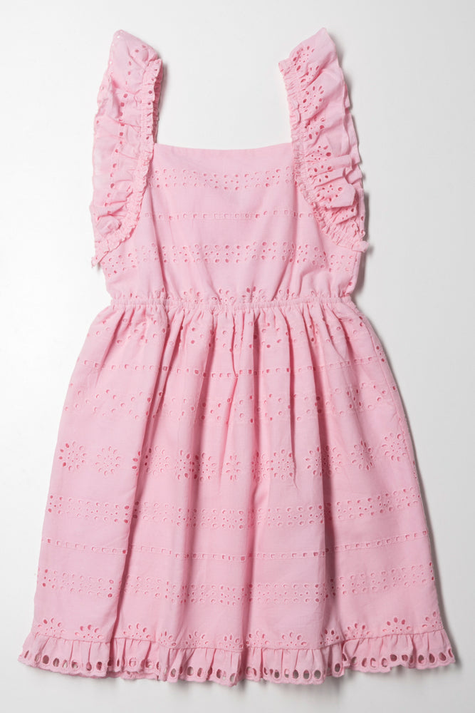 Anglaise Dress Pink