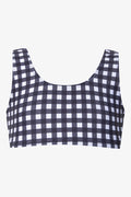 Gingham Bikini Black