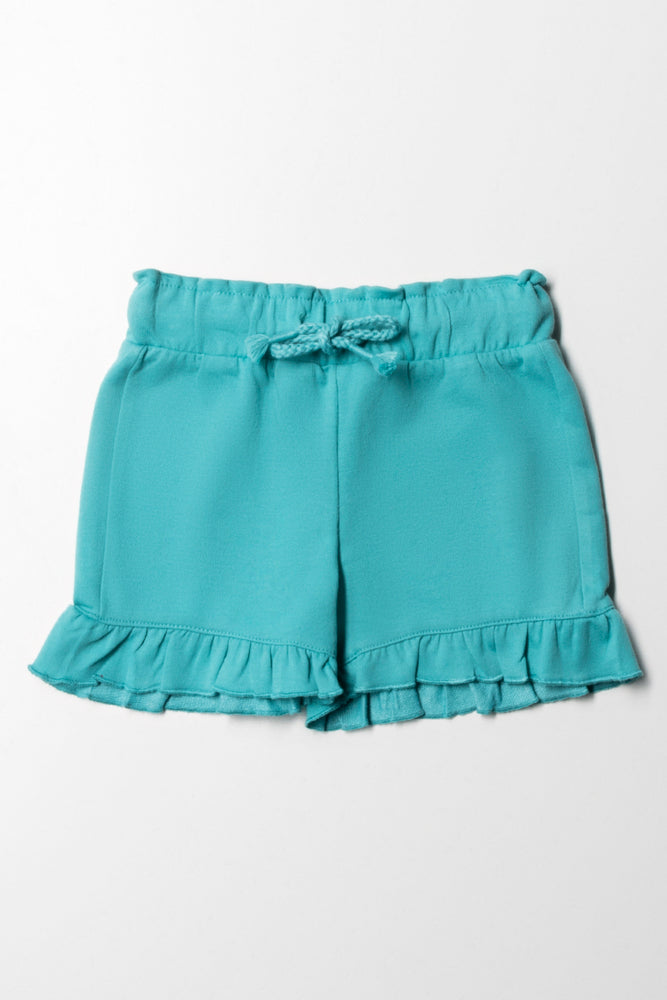 Frill Short Teal