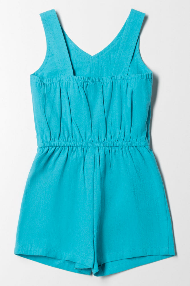 Short Jumpsuit Blue (2)