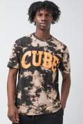 Tie Dye T-Shirt Black & Orange