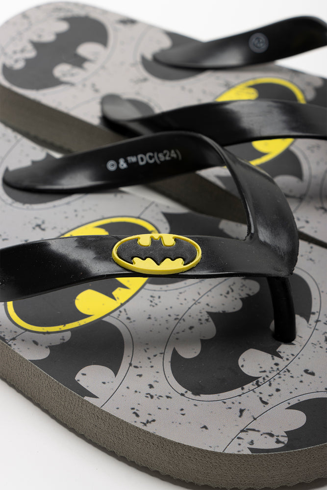 Batman Flip Flop Dark Grey (2)