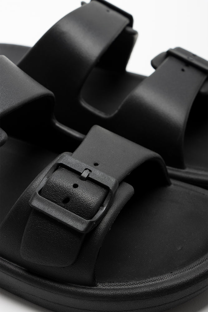 Moulded Double Band Slide Black (2)