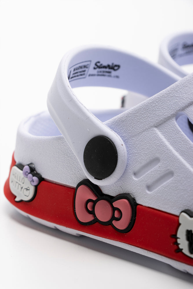 Hello Kitty Clog White (3)