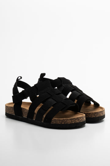 Fisherman Sandal Black