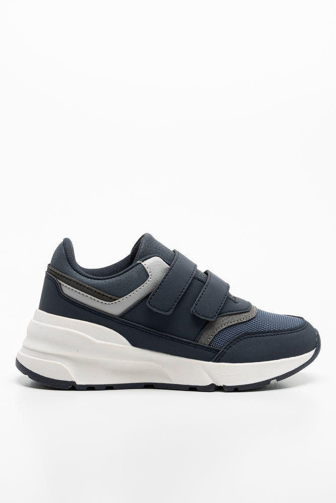 Retro Trainer Navy