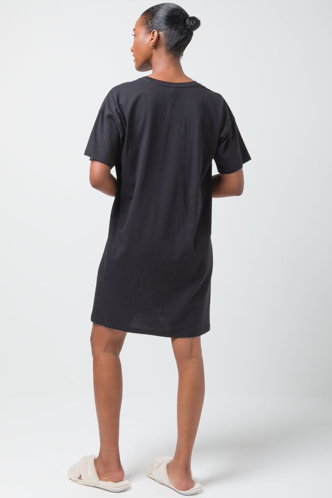 Coffee Sleepshirt Black (2)