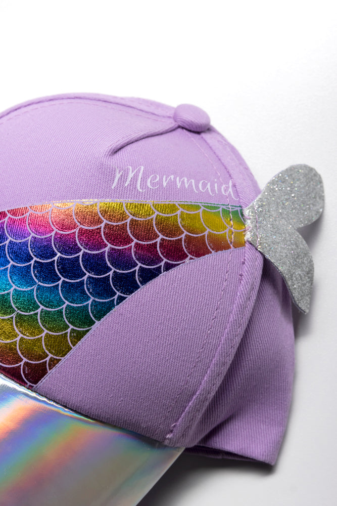 Mermaid Cap Purple