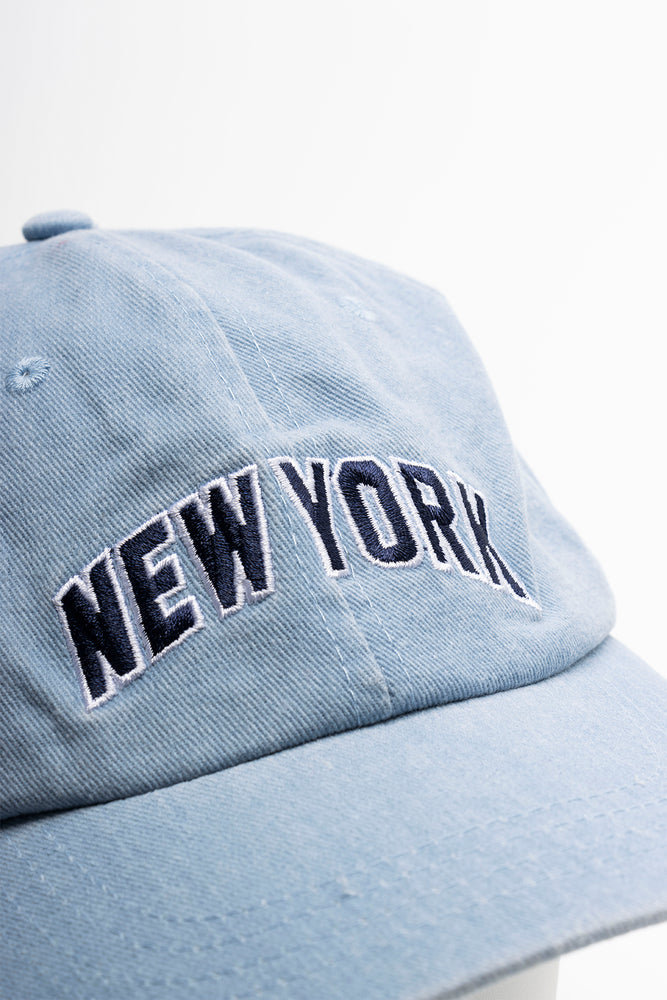 New York Peak Cap Indigo (2)