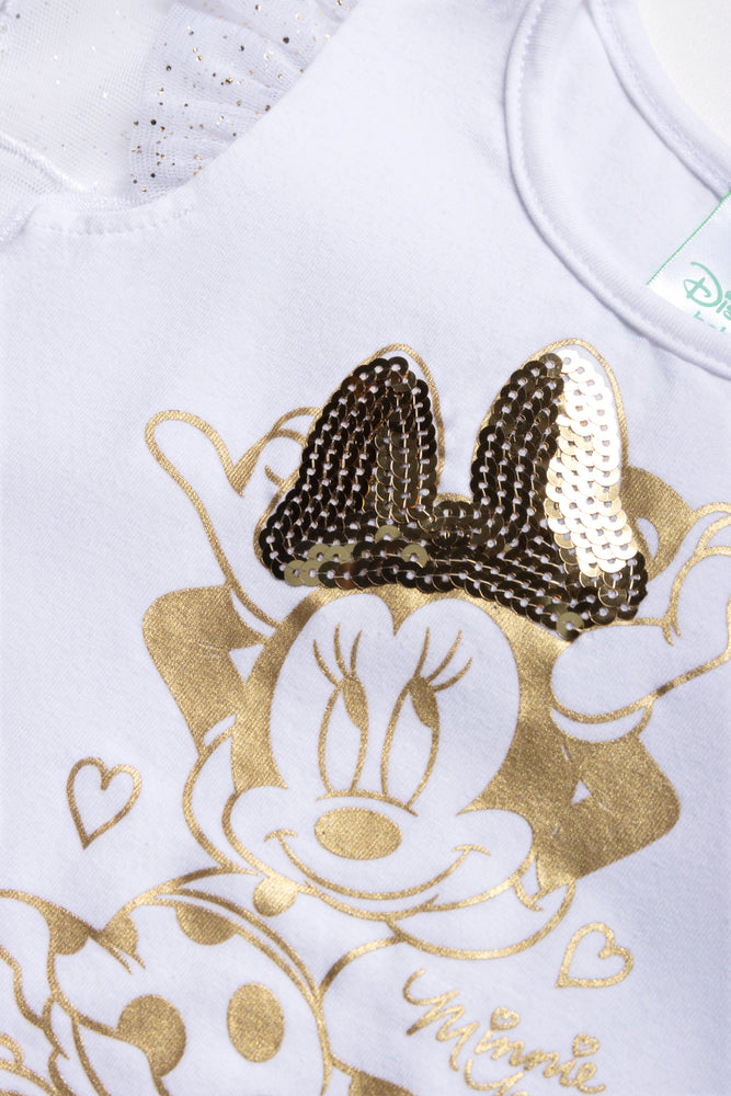 Minnie Mouse Tutu Set With Wings White