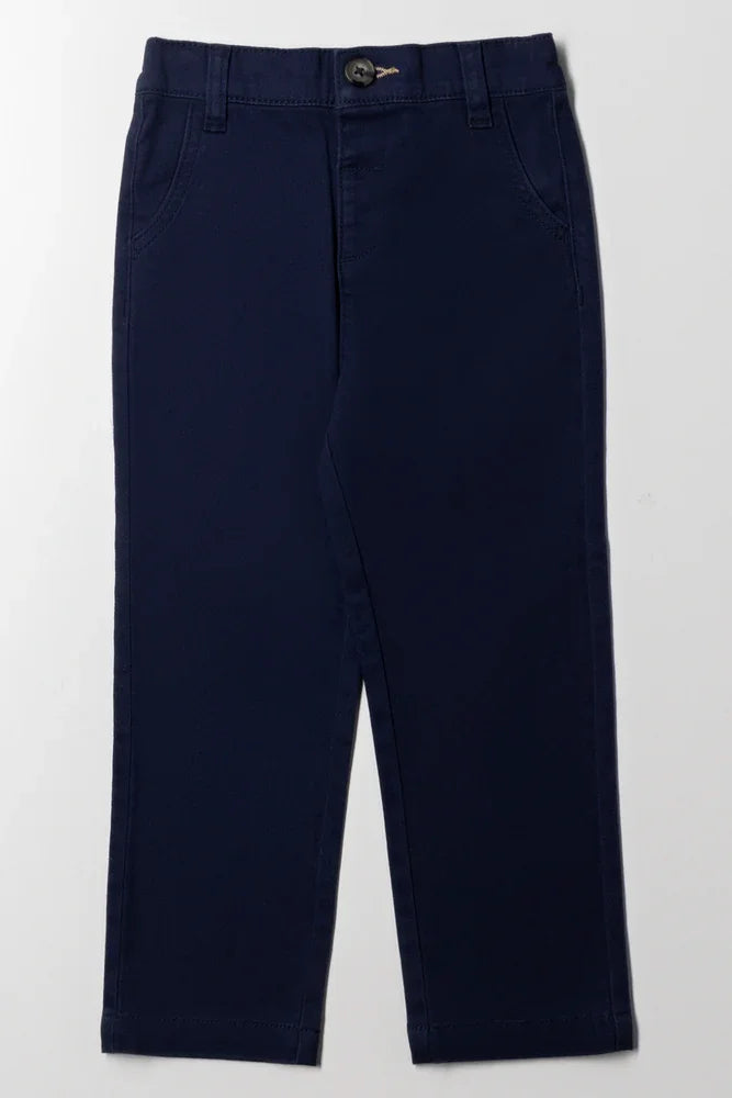 Slim Fit Chino Pants Navy