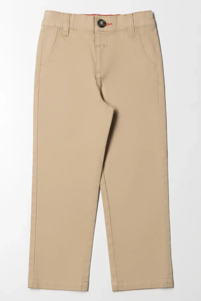 Slim Fit Chino Pants Natural