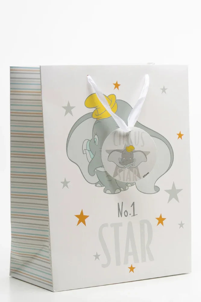 Dumbo Gift Bag Grey (1)