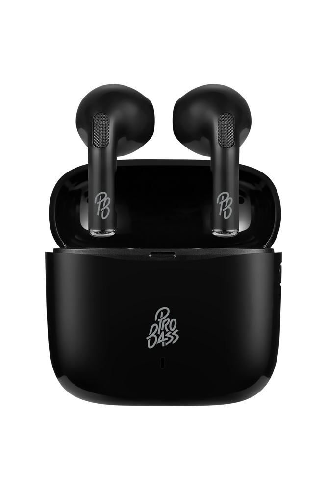 Pro Bass Pristine Series TWS Earphones Black