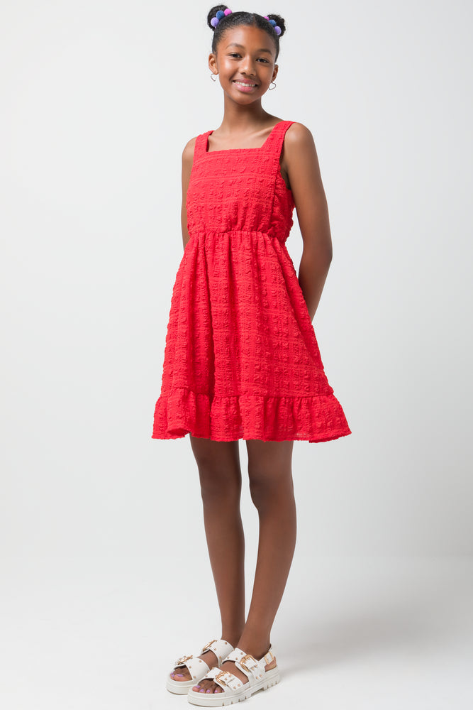 Sleeveless Dress Red (1)