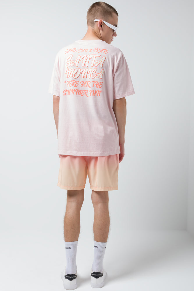 Short Sleeve T-Shirt Pink (2)