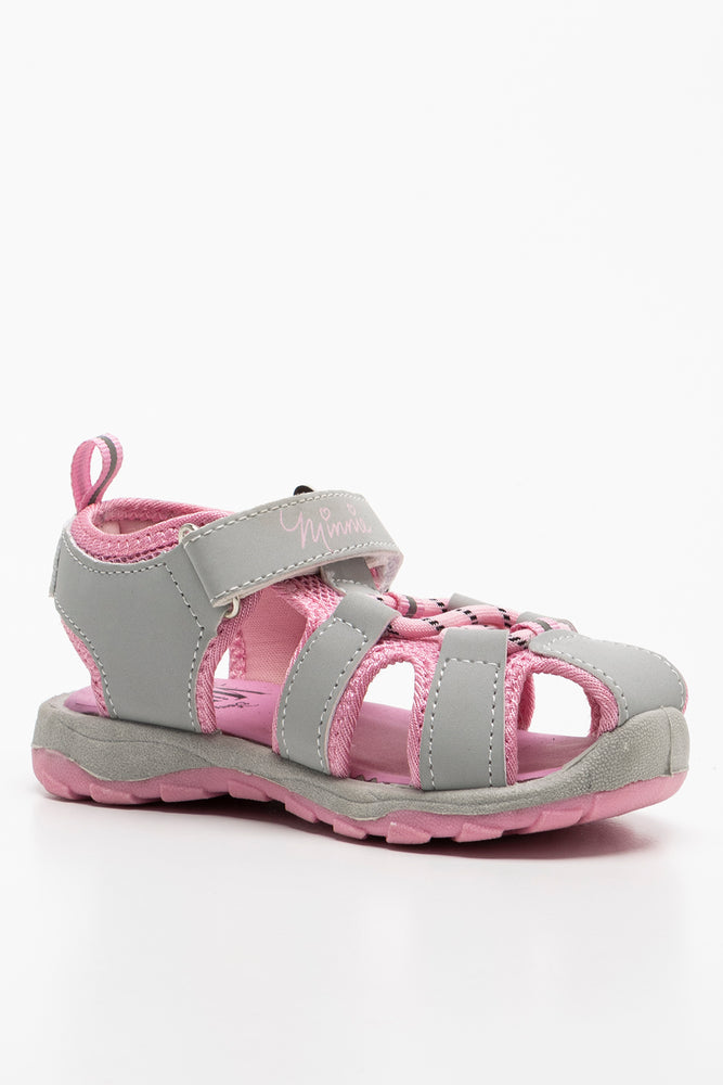 Minnie Mouse Closed Shoes Grey (1)
