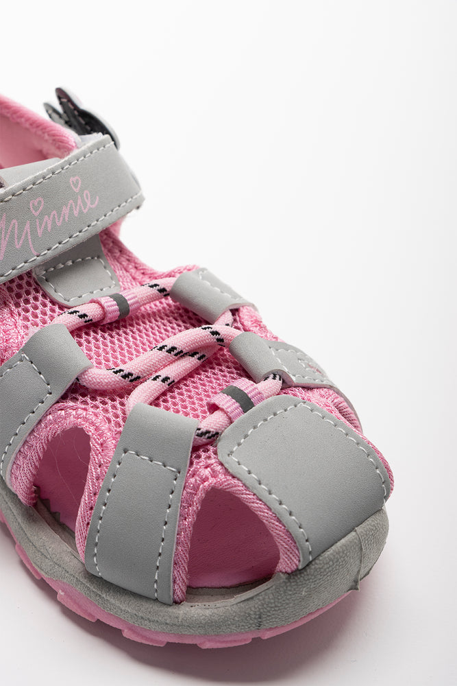 Minnie Mouse Closed Shoes Grey (2)