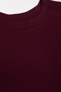 Long Sleeve T-Shirt Burgundy (1)