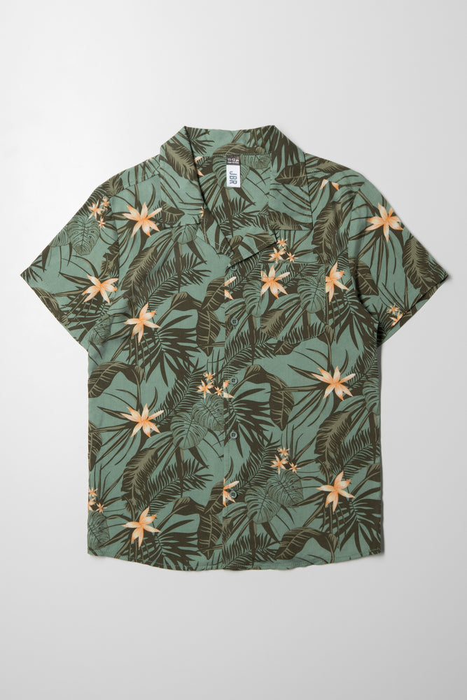 Short Sleeve Shirt Green