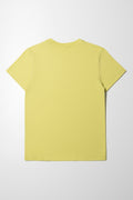 Crew Neck Short Sleeve T-Shirt Green (2)