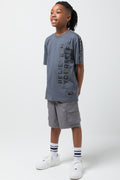 Short Sleeve T-Shirt Dark Grey (1)