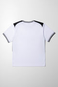 Soccer Short Sleeve T-Shirt White (2)