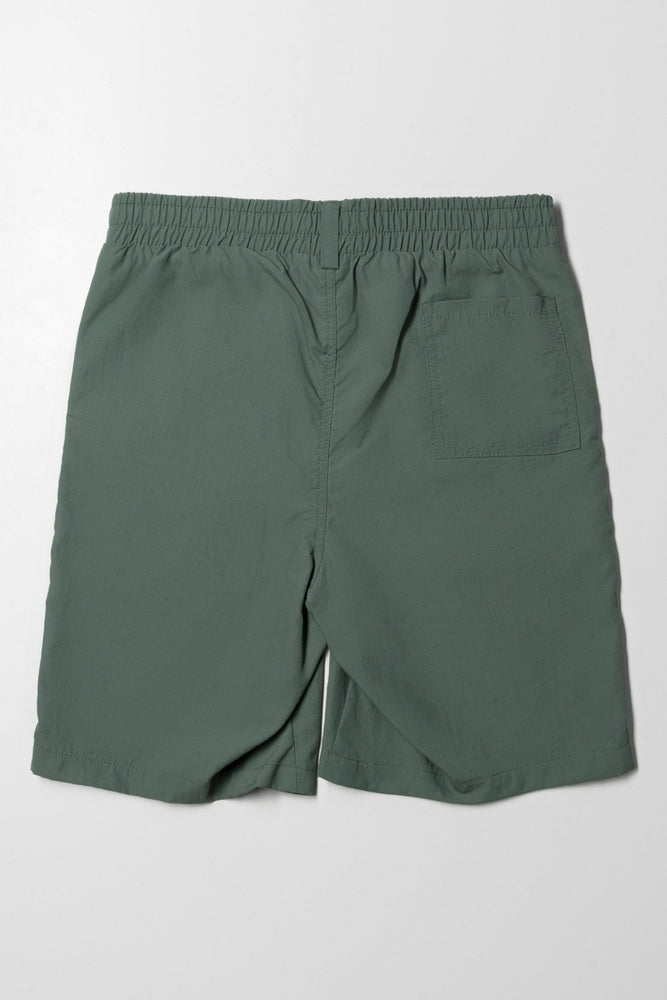 Cargo Belted Short Dark Green (3)