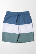 Colourblock Swim Short Blue