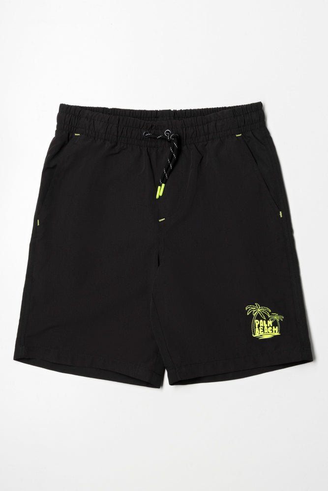 Dive into style with classic black swimshorts, perfect for pool days and beach escapes.

Product Information:

-Swimshorts
-Comfortable
-100% Polyester