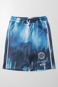 Basketball Short Navy And White