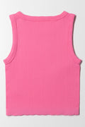 Seamless Vest Pink (2)