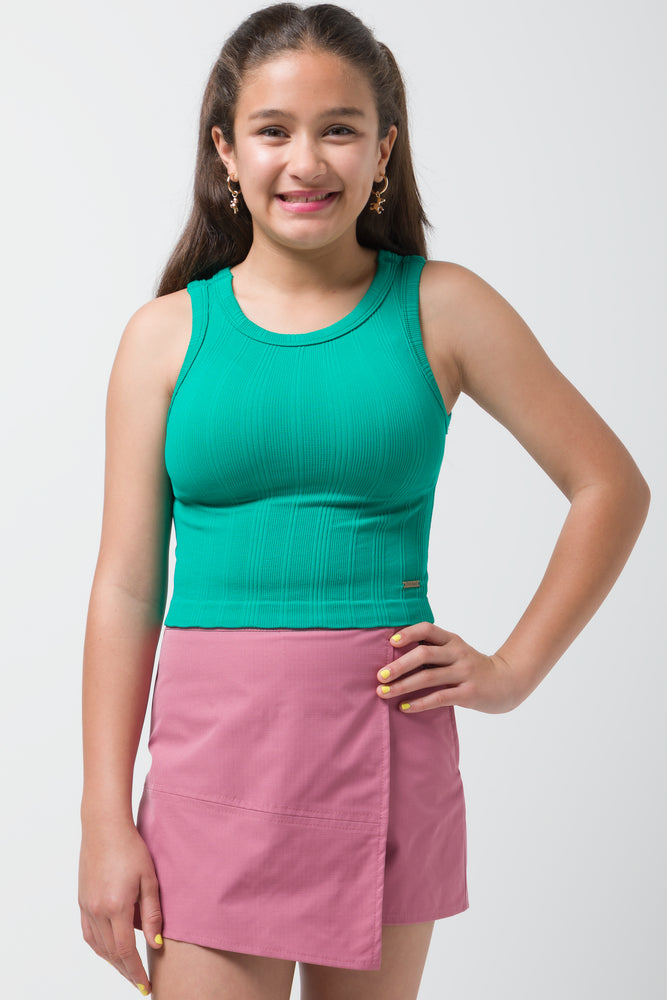 Seamless Vest Green