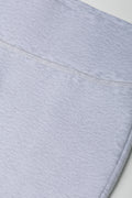 Rib Waist Flare Legging Grey (1)