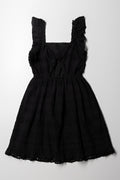 Anglaise A-Line Dress Black (3)