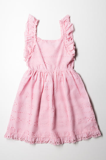 Anglaise A-Line Dress Pink