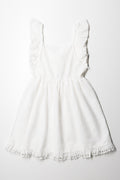 Anglaise A Line Dress White