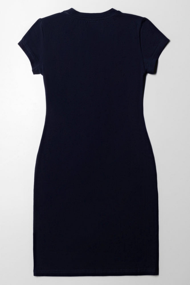 Bodycon Dress Navy (2)