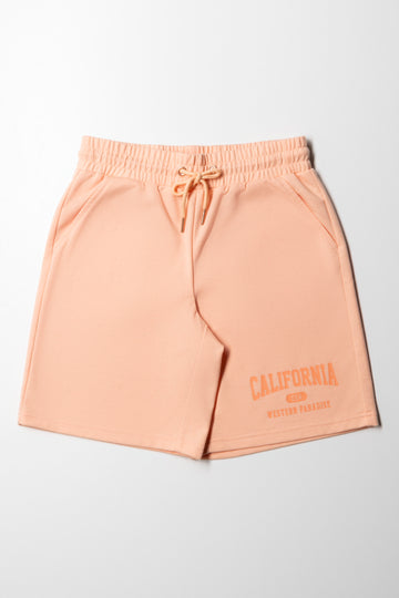 California Bermuda Short Peach