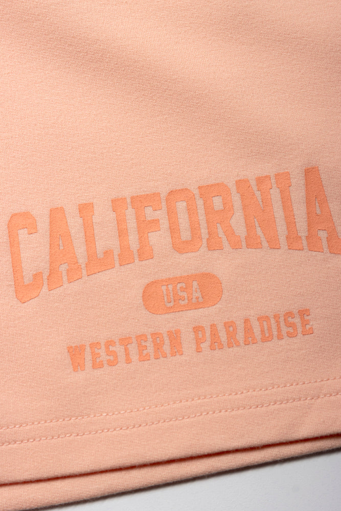 California Bermuda Short Peach (1)