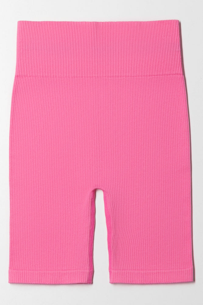 Seamless Cycle Short Pink (2)