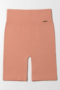 Seamless Cycle Shorts Cameo Brown