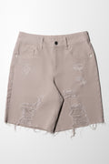 Rip And Repair Bermuda Shorts Natural